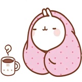 Molang WhatsApp Sticker #26