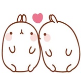 Molang WhatsApp Sticker #28