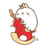 Molang WhatsApp Sticker #6