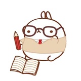 Molang WhatsApp Sticker #8