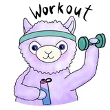 lil Alpaca WhatsApp Sticker #11
