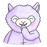 lil Alpaca WhatsApp Sticker #2