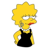 Lisa Simpson WhatsApp Sticker pack