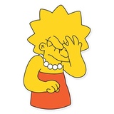 Lisa Simpson WhatsApp Sticker #10