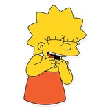 Lisa Simpson WhatsApp Sticker #11