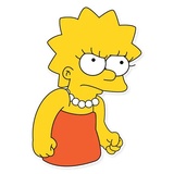 Lisa Simpson WhatsApp Sticker #13