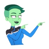 Star Trek: Lower Deck WhatsApp Sticker #10