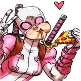 Marvel Fan Art WhatsApp Sticker #27