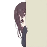 Cute Anime Girl WhatsApp Sticker #2