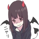 Cute Anime Girl WhatsApp Sticker #5