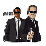 Men In Black WhatsApp Sticker #13