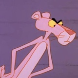 Pink Panther WhatsApp Sticker #28