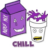 Milk Drop WhatsApp Sticker #5