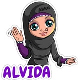 Miya Begum WhatsApp Sticker #17
