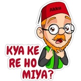 Miya Begum WhatsApp Sticker #21