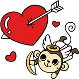 Monkey Ya Ya WhatsApp Sticker #3