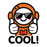 Mooney The Astronaut WhatsApp Sticker #10