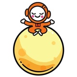 Mooney The Astronaut WhatsApp Sticker #20