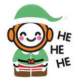 Mooney The Astronaut WhatsApp Sticker #30