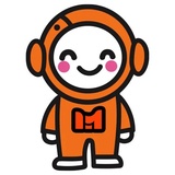 Mooney The Astronaut WhatsApp Sticker #5