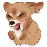 Chihuahua WhatsApp Sticker #12