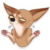 Chihuahua WhatsApp Sticker #2