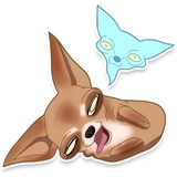 Chihuahua WhatsApp Sticker #9