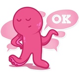 Mr. Octopus WhatsApp Sticker #16