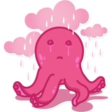Mr. Octopus WhatsApp Sticker #6