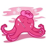 Mr. Octopus WhatsApp Sticker #8