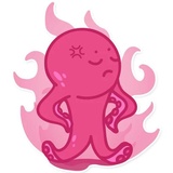 Mr. Octopus WhatsApp Sticker #9