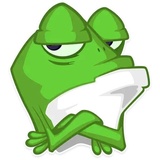 Mr. Green Frogo WhatsApp Sticker pack
