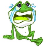 Mr. Green Frogo WhatsApp Sticker #16