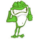 Mr. Green Frogo WhatsApp Sticker #18