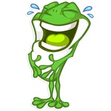 Mr. Green Frogo WhatsApp Sticker #2