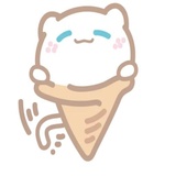 Neko Vanila WhatsApp Sticker #13
