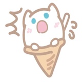 Neko Vanila WhatsApp Sticker #16