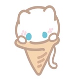 Neko Vanila WhatsApp Sticker #4