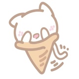 Neko Vanila WhatsApp Sticker #7