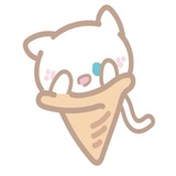 Neko Vanila WhatsApp Sticker #8