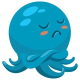 Otto the Octopus WhatsApp Sticker #11