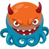 Otto the Octopus WhatsApp Sticker #15