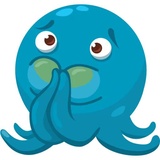 Otto the Octopus WhatsApp Sticker #18