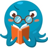 Otto the Octopus WhatsApp Sticker #26