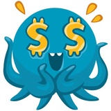 Otto the Octopus WhatsApp Sticker #27