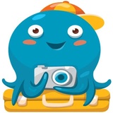 Otto the Octopus WhatsApp Sticker #29