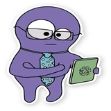 Octopus WhatsApp Sticker #14