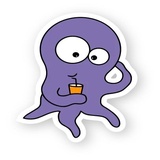 Octopus WhatsApp Sticker #6