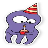 Octopus WhatsApp Sticker #9