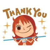 One Piece Cartoon WhatsApp Sticker #11